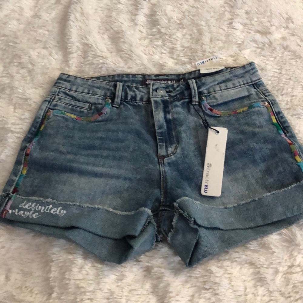 Tractr blu shorts